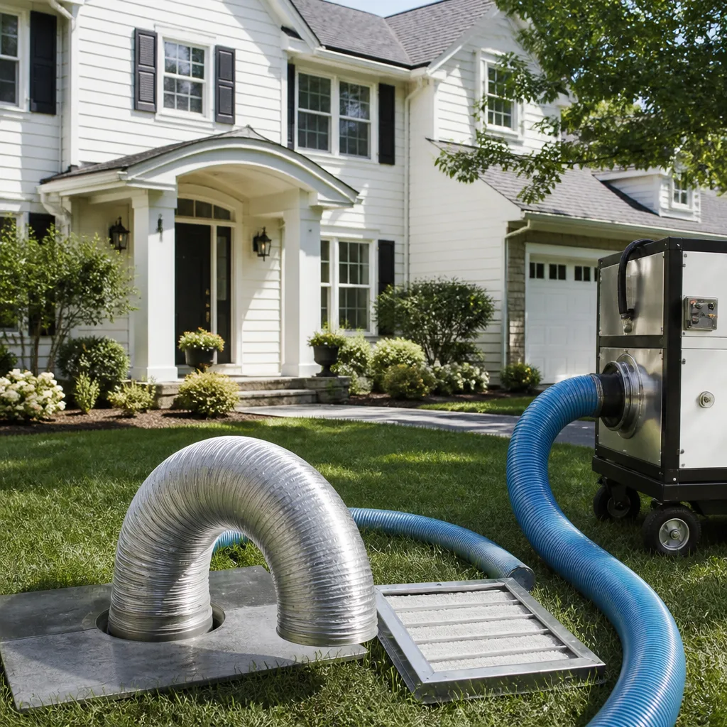 Whole-home duct cleaning